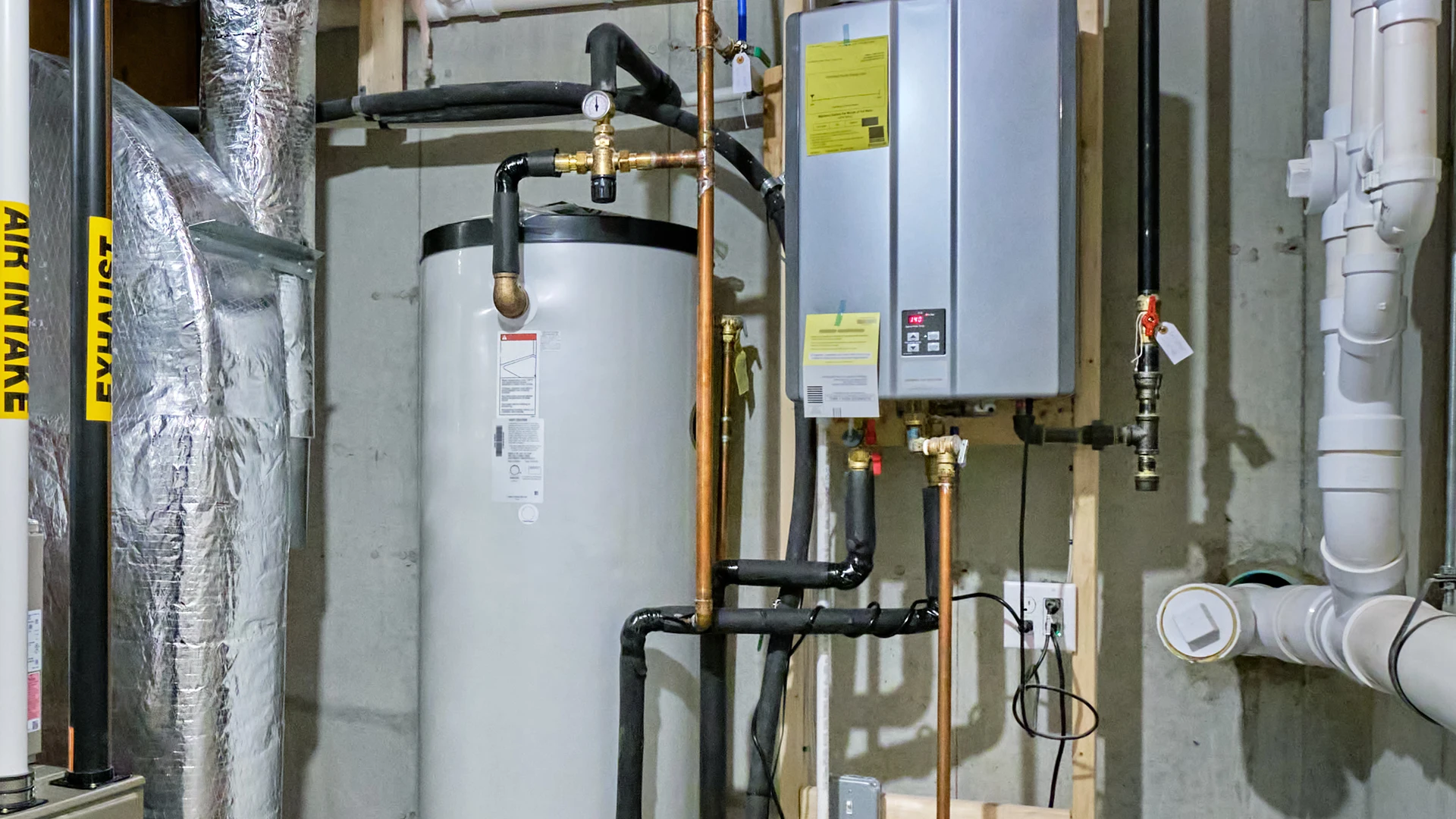 image of water heaters